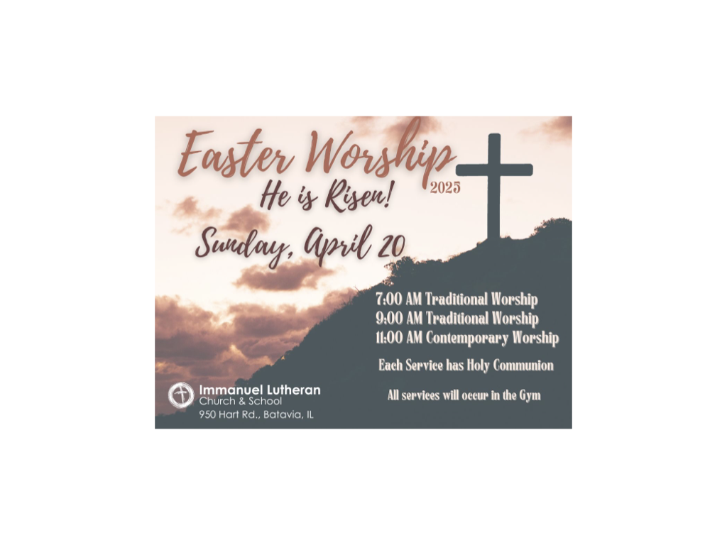 Easter Worship Services