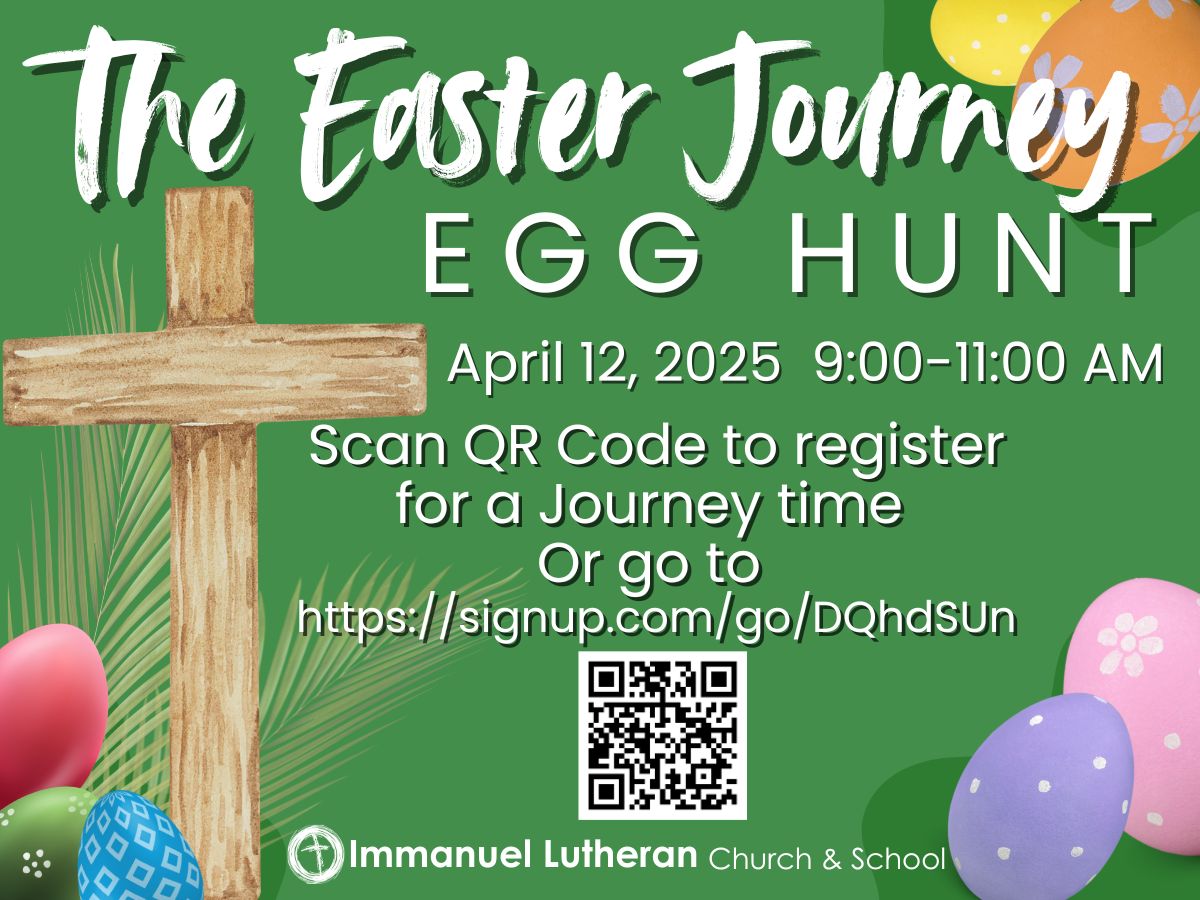 The Easter Journey & Egg Scavenger Hunt