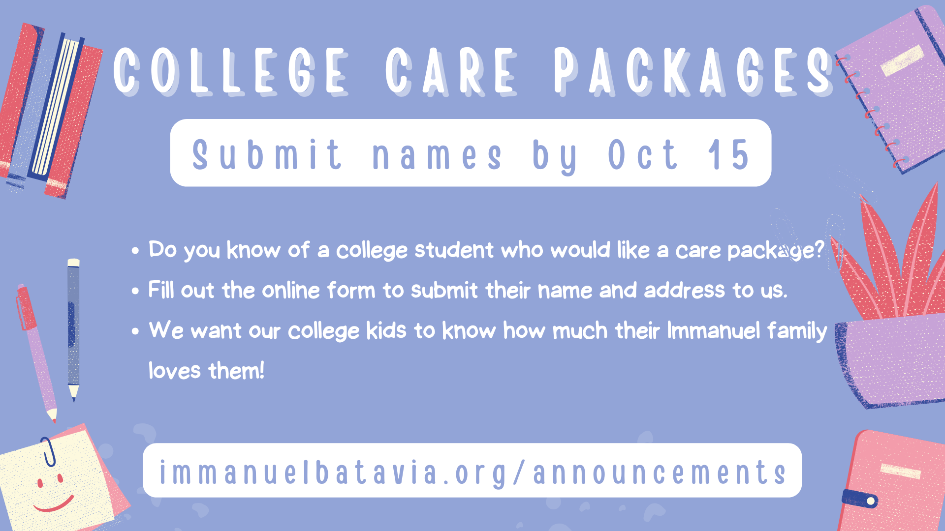 College Care Packages
