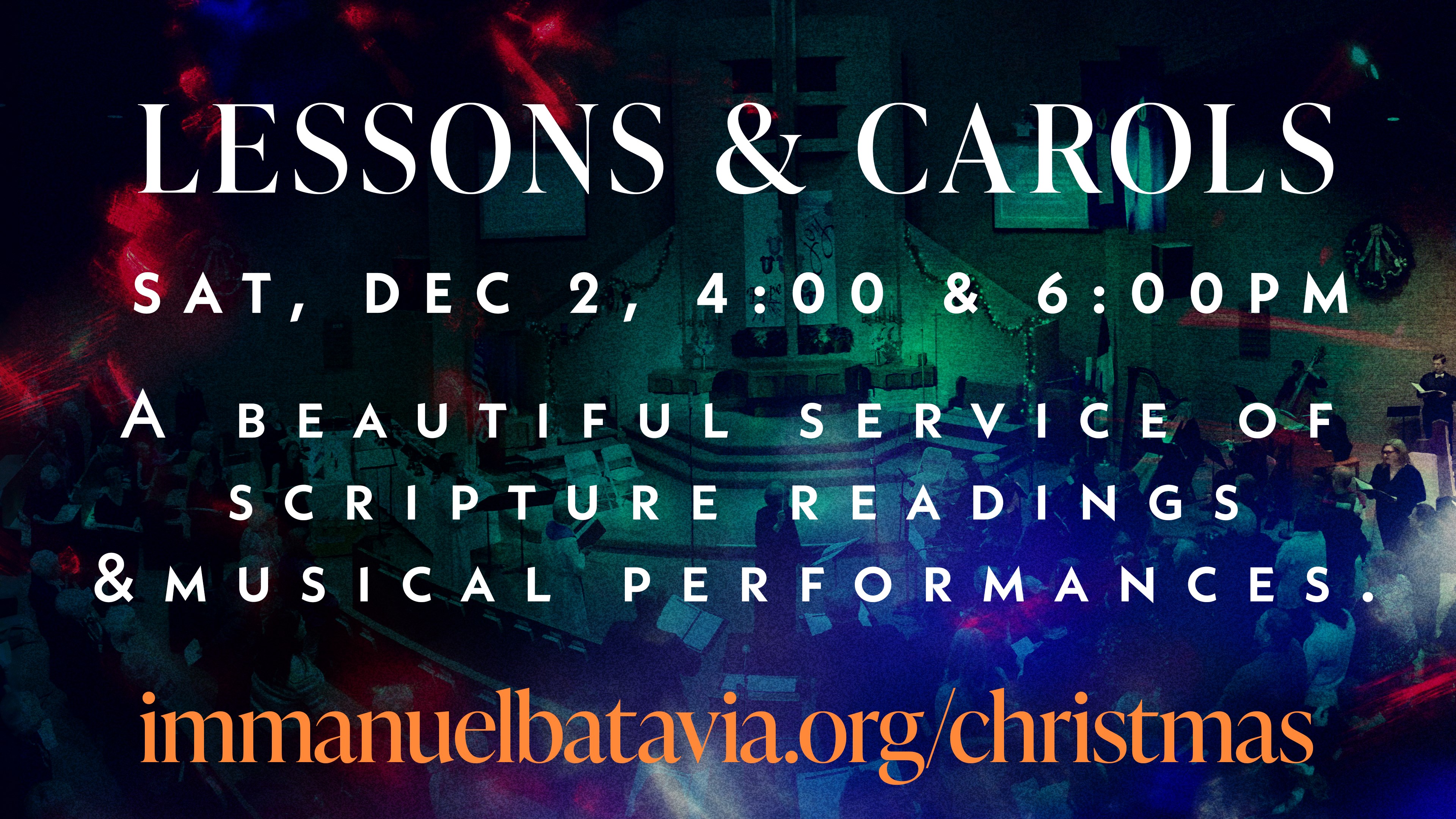 Service of Lessons & Carols
